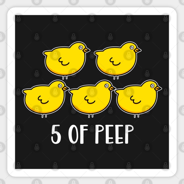 Five Of PEEP - Respiratory Therapist Sticker by BDAZ